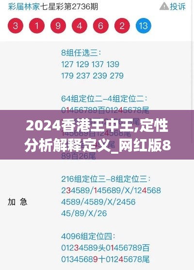 2024香港王中王,定性分析解释定义_网红版8.131
