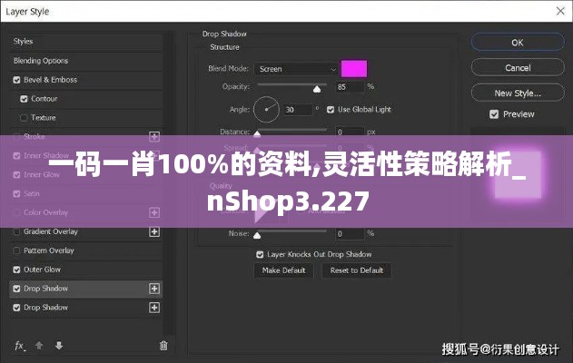 一码一肖100%的资料,灵活性策略解析_nShop3.227