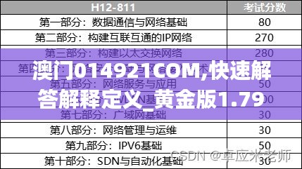 澳门014921COM,快速解答解释定义_黄金版1.794