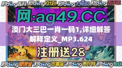 澳门大三巴一肖一码1,详细解答解释定义_MP3.624