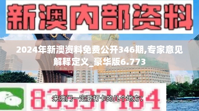 2024年新澳资料免费公开346期,专家意见解释定义_豪华版6.773
