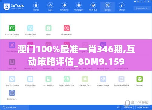 澳门100%最准一肖346期,互动策略评估_8DM9.159