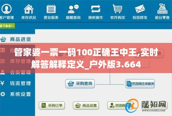 管家婆一票一码100正确王中王,实时解答解释定义_户外版3.664