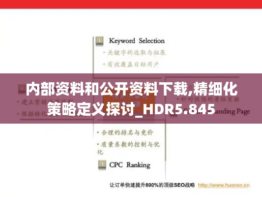 内部资料和公开资料下载,精细化策略定义探讨_HDR5.845
