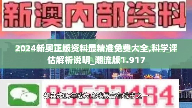 2024新奥正版资料最精准免费大全,科学评估解析说明_潮流版1.917