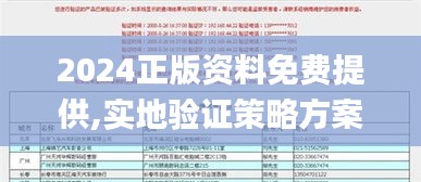 2024正版资料免费提供,实地验证策略方案_suite7.826