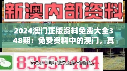 2024澳门正版资料免费大全348期：免费资料中的澳门，真实与魅力并存