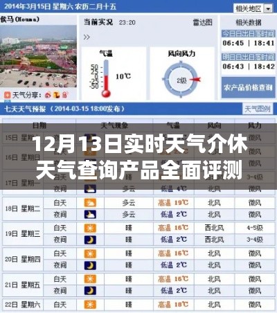 12月13日实时天气介休查询产品全面评测与详解