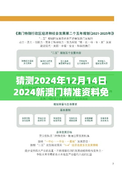 猜测2024年12月14日2024新澳门精准资料免费：澳门教育体系的国际化进程