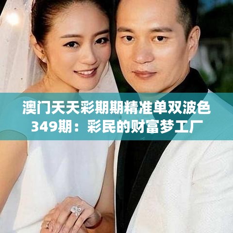 澳门天天彩期期精准单双波色349期：彩民的财富梦工厂