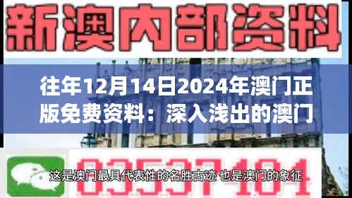 往年12月14日2024年澳门正版免费资料：深入浅出的澳门文化解读