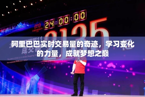 阿里巴巴实时交易量的奇迹，掌握变化力量，攀登梦想之巅