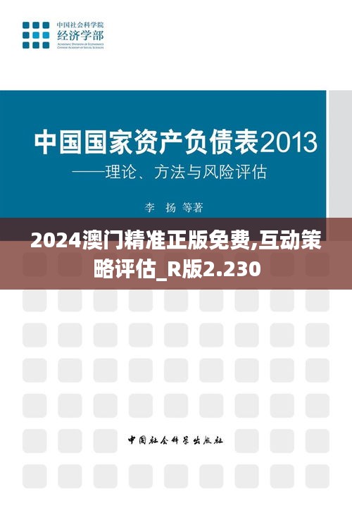 2024澳门精准正版免费,互动策略评估_R版2.230