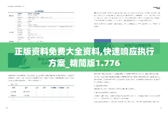正版资料免费大全资料,快速响应执行方案_精简版1.776