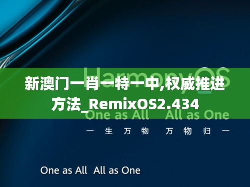 新澳门一肖一特一中,权威推进方法_RemixOS2.434