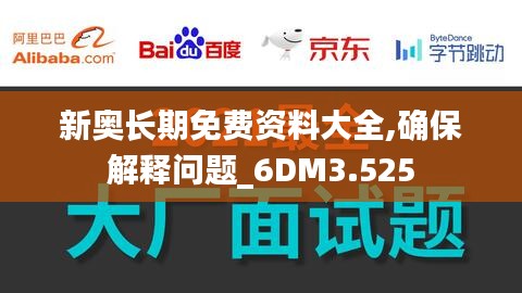 新奥长期免费资料大全,确保解释问题_6DM3.525