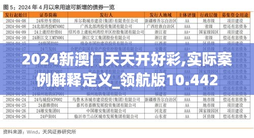 2024新澳门天天开好彩,实际案例解释定义_领航版10.442
