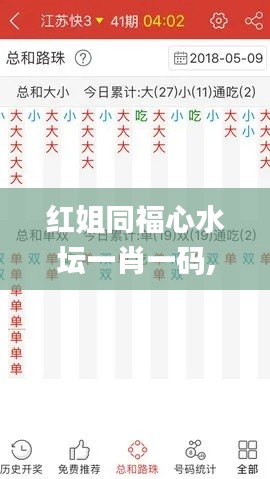 红姐同福心水坛一肖一码,数据分析说明_网红版9.123
