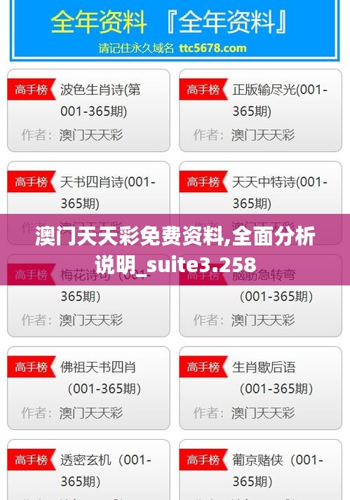 澳门天天彩免费资料,全面分析说明_suite3.258