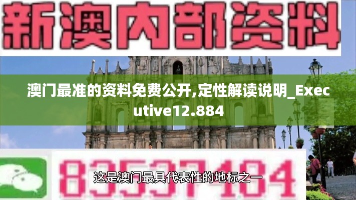 澳门最准的资料免费公开,定性解读说明_Executive12.884