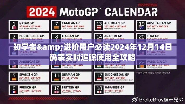 初学者与进阶用户必备，2024年最新码表使用全攻略——实时追踪功能详解