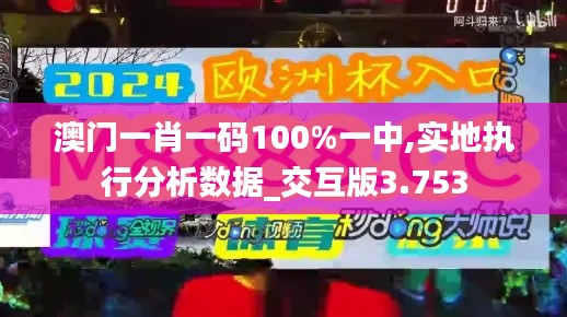 澳门一肖一码100%一中,实地执行分析数据_交互版3.753