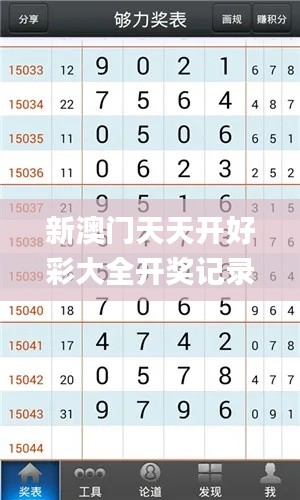新澳门天天开好彩大全开奖记录,精细解读解析_WP16.545