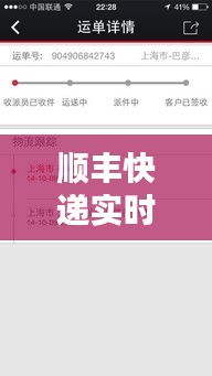 顺丰快递实时物流查询步骤详解（最新指南）