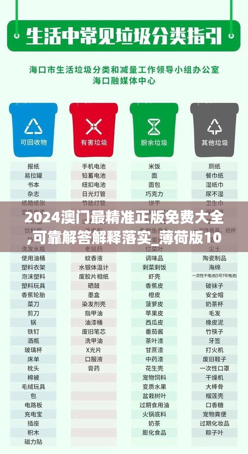 2024澳门最精准正版免费大全,可靠解答解释落实_薄荷版10.116