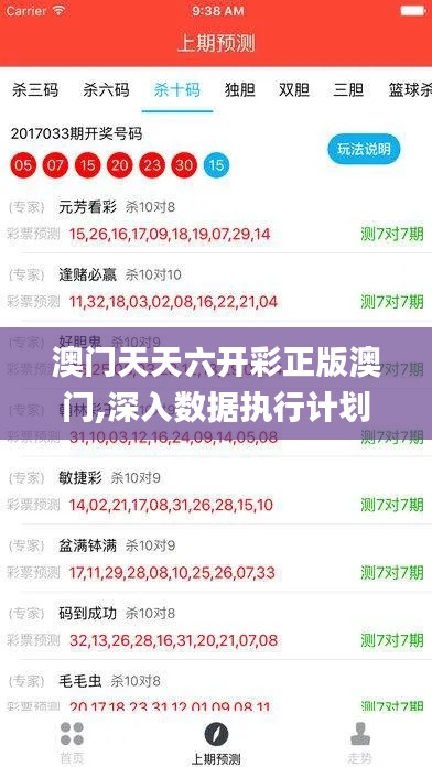 澳门天天六开彩正版澳门,深入数据执行计划_AP8.866