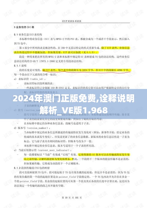 2024年澳门正版免费,诠释说明解析_VE版1.968