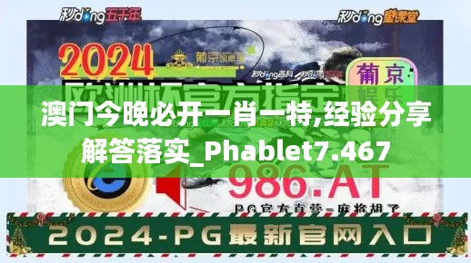 澳门今晚必开一肖一特,经验分享解答落实_Phablet7.467