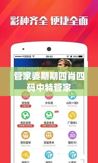 管家婆期期四肖四码中特管家