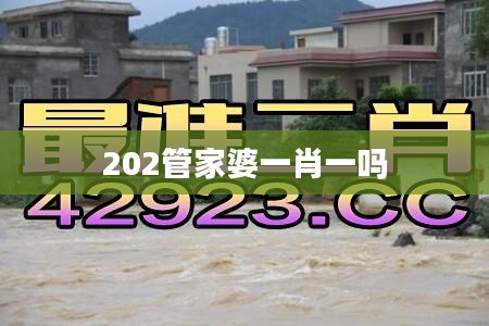 202管家婆一肖一吗