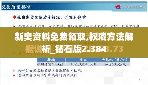 新奥资料免费领取,权威方法解析_钻石版2.384