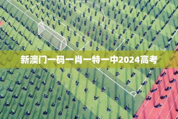 新澳门一码一肖一特一中2024高考