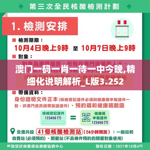 澳门一码一肖一待一中今晚,精细化说明解析_L版3.252