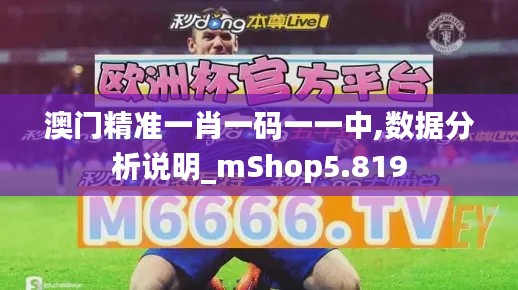 澳门精准一肖一码一一中,数据分析说明_mShop5.819