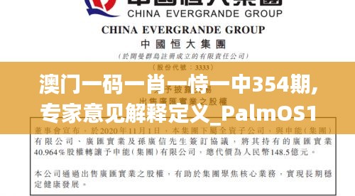 澳门一码一肖一恃一中354期,专家意见解释定义_PalmOS15.840
