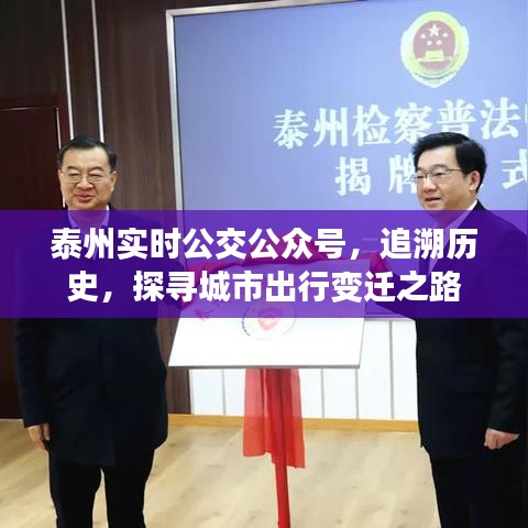 泰州实时公交公众号，城市出行变迁之路的探寻