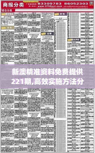 新澳精准资料免费提供221期,高效实施方法分析_Plus7.965
