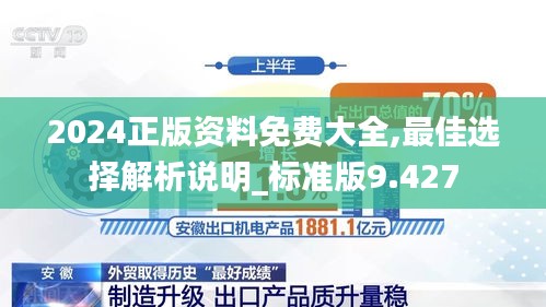 2024正版资料免费大全,最佳选择解析说明_标准版9.427