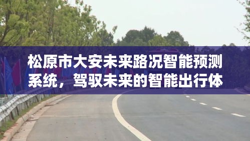 松原市大安未来路况智能预测系统，智能驾驭未来出行体验