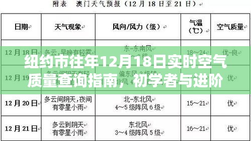 纽约市往年12月18日空气质量查询指南，适合初学者与进阶用户参考