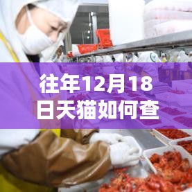 实用指南，查询往年12月18日天猫实时销量记录的步骤解析