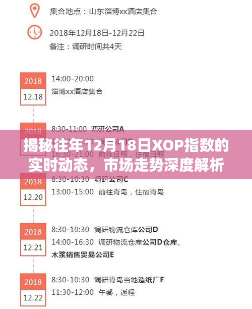 揭秘历年12月18日XOP指数市场走势深度解析，实时动态与市场洞察