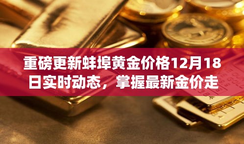 蚌埠黄金价格最新动态，掌握最新金价走势，12月18日实时更新