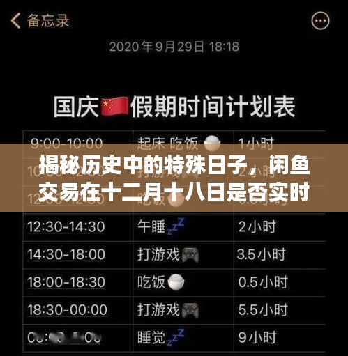 揭秘历史特殊日子的秘密，闲鱼交易实时到账与老街巷神秘小店探秘之旅