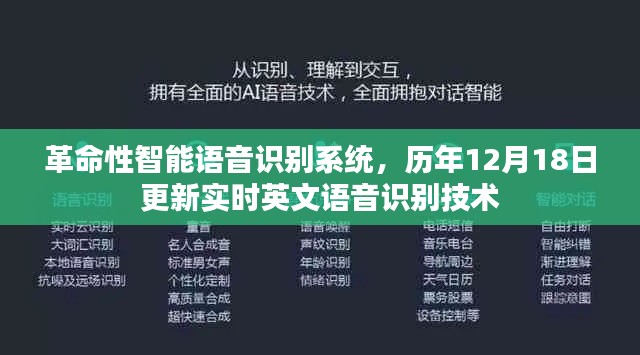 革命性智能语音识别系统更新实时英文语音识别技术，引领行业新潮流