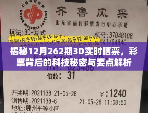 揭秘彩票背后的科技秘密，12月262期3D实时晒票与要点解析